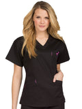 Med Couture 8403 V-NECK SIGNATURE 3 POCKET TOP