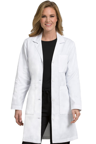 Med Couture 8608 3 Pocket Length Lab Coat