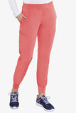 Med Couture 8739 SMOCKED WAIST JOGGER (Size: XS-XL/P | XS-XL/T)